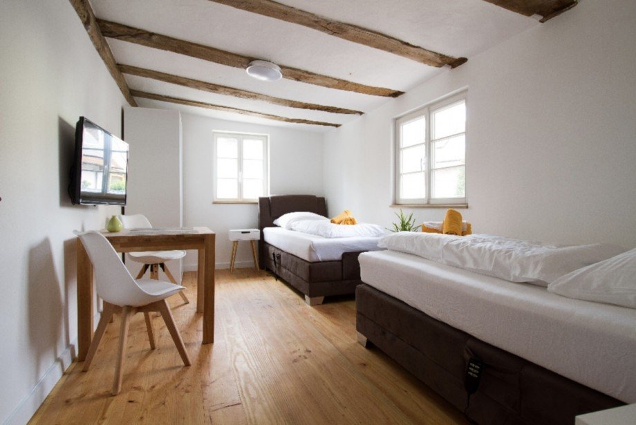 Schlafzimmer 1 Erdgeschosswohnung Karlsruhe