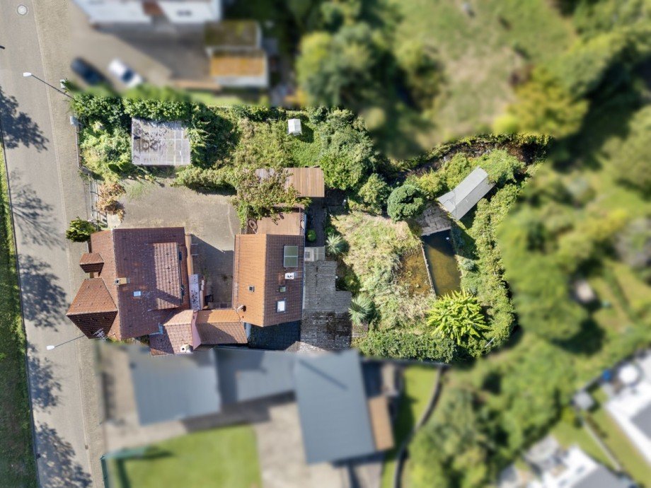 Vogelperspektive Mehrfamilienhaus Malsch-Waldprechtsweier