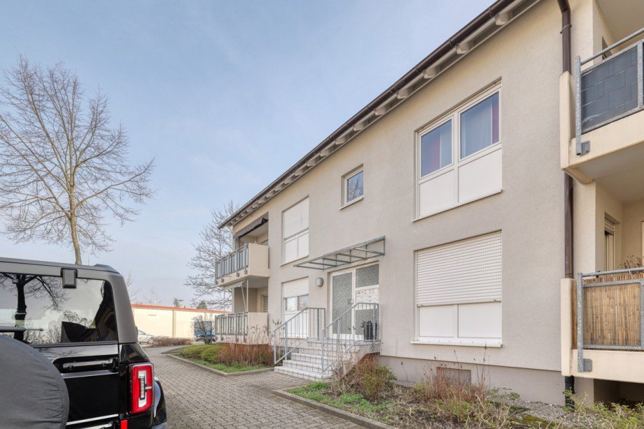 Au�enansicht Dachgeschosswohnung Karlsruhe / Neureut