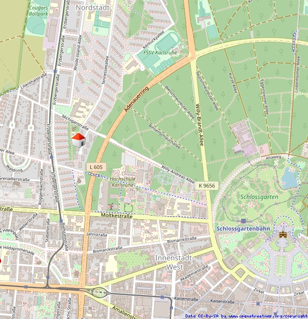 Mikrolage Etagenwohnung Karlsruhe