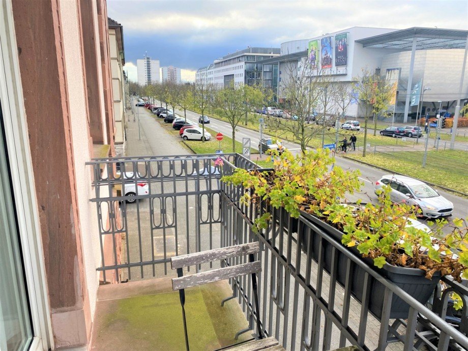 Balkon 1 Etagenwohnung Karlsruhe