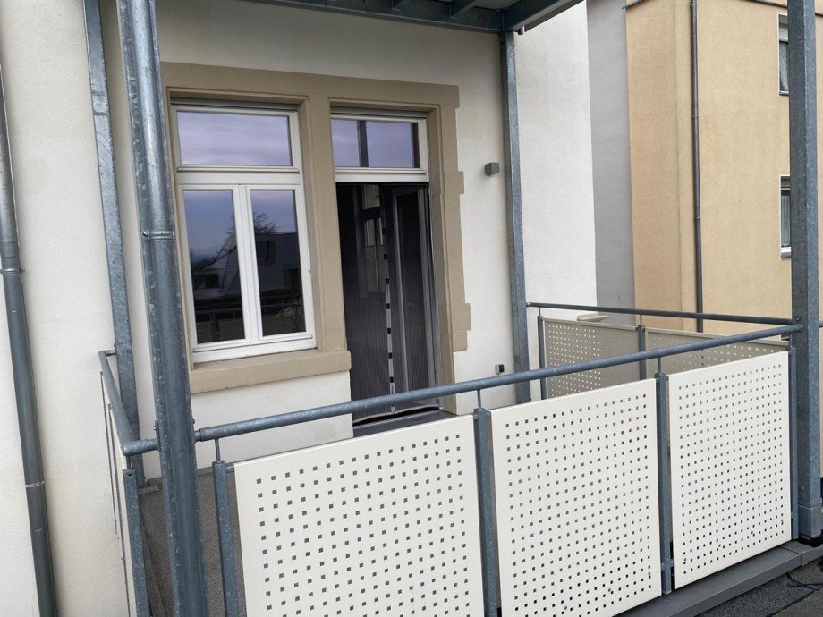 Balkon 1 Etagenwohnung Rastatt