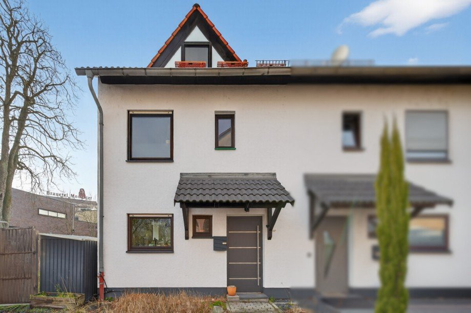 Au�enansicht Reihenendhaus Karlsruhe