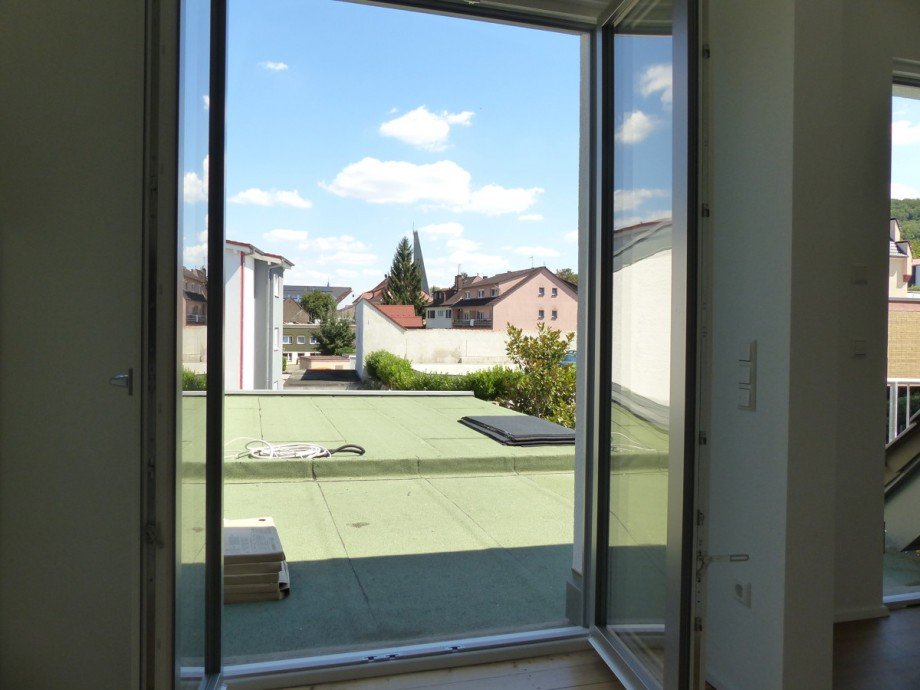 Blick aus der K�che Maisonettewohnung Pfinztal / Berghausen