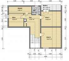 Dachgeschoss Wundersch�nes Einfamilienhaus mit Nebengeb�ude auf gro�em Grundst�ck
