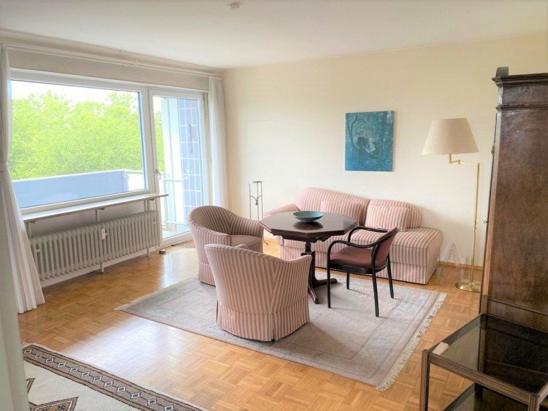 Wohnen Karlsruhe Etagenwohnung Helle 2-Zimmer-Wohnung in sch�ner S�dweststadt-Lage