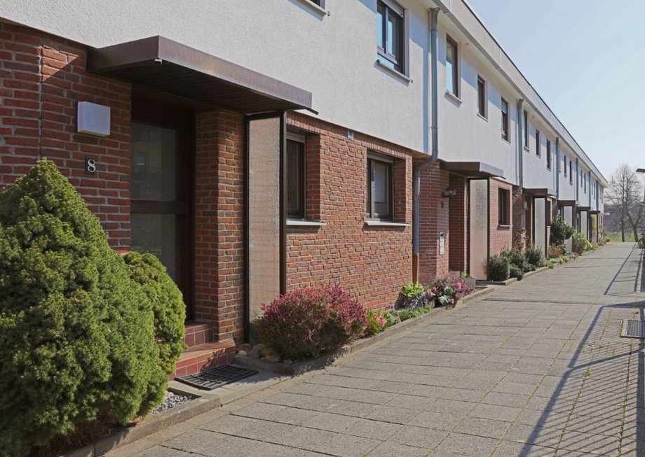 Au�enansicht Erdgeschosswohnung Karlsruhe