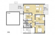 Erdgeschoss Seltene Gelegenheit: Mehrgenerationenhaus mit
Potenzial in traumhafter Feldrandlage von Durmersheim