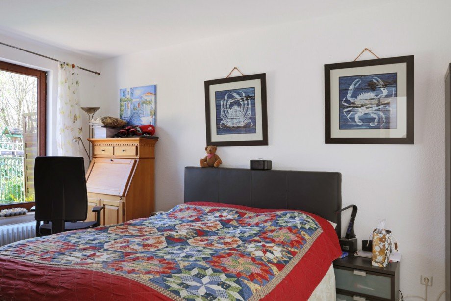 Schlafzimmer A Erdgeschosswohnung Karlsruhe