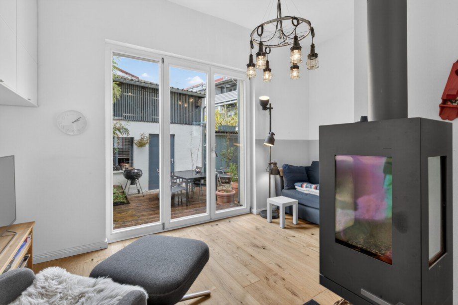 Wohnzimmer Einfamilienhaus Karlsruhe