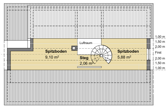 Dachspitz Einfamilienhaus Karlsruhe