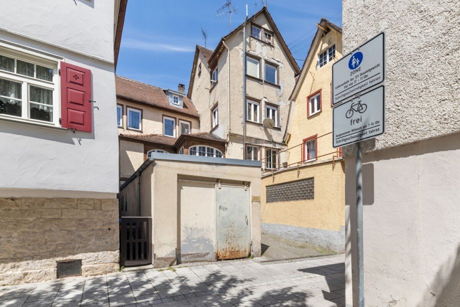 Au�enansicht R�ckseite Haus Geislingen an der Steige