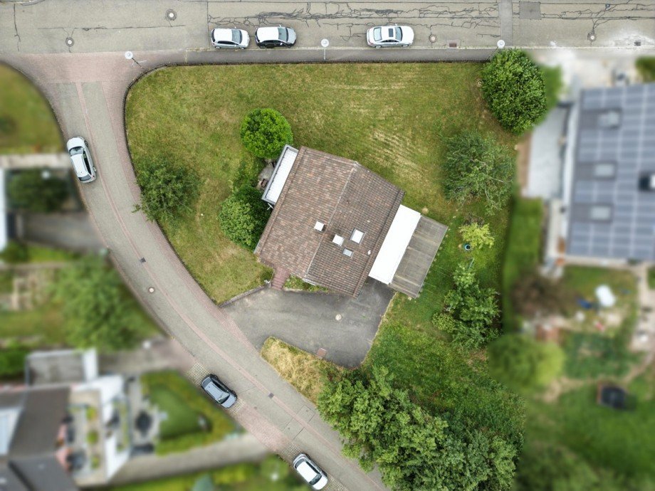 Vogelperspektive Mehrfamilienhaus Ettlingen / Sch�llbronn