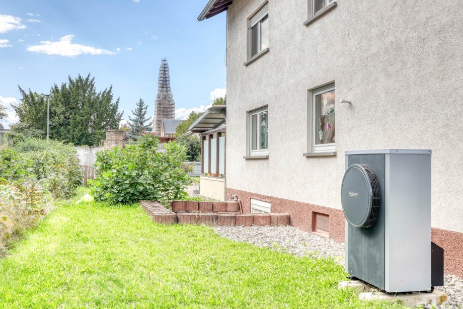 Luftw�rmepumpe Erdgeschosswohnung Muggensturm