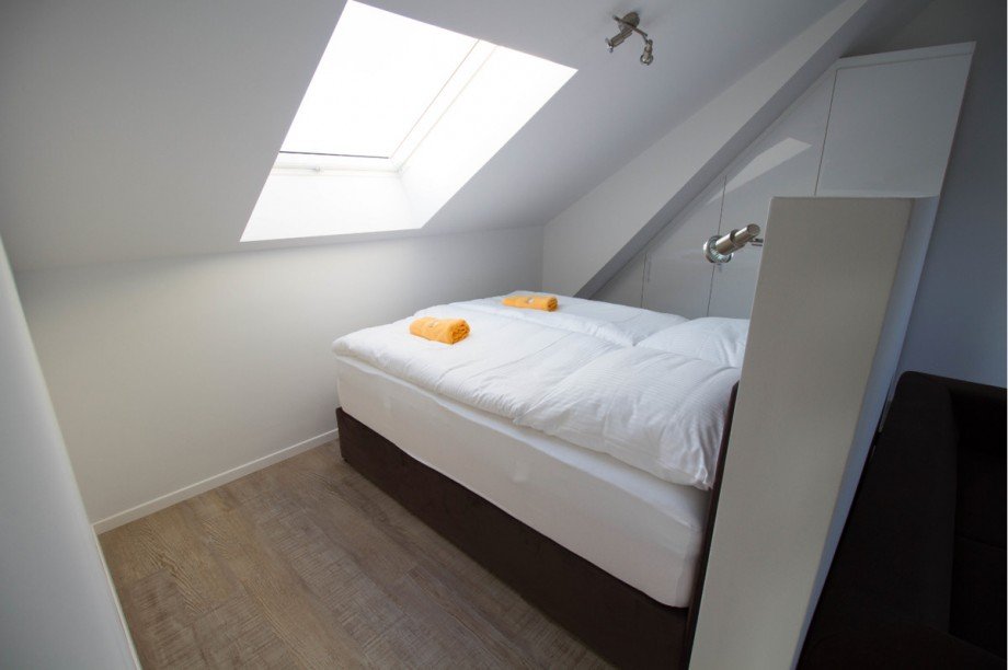 Schlafzimmer B Dachgeschosswohnung Karlsruhe