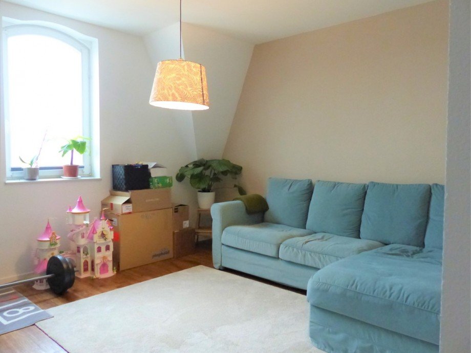 Wohnzimmer A Dachgeschosswohnung Rastatt