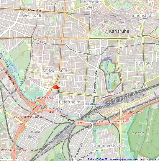 Mikrolage Etagenwohnung Karlsruhe