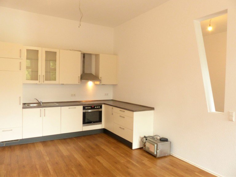 K�che Rastatt Etagenwohnung Sanierte 4-Zimmer-Altbauwohnung mit gro�em Balkon im Herzen von Rastatt