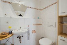 G�ste-WC Barrierefrei & energieeffizient: Helle 3-Zimmer-Wohnung in guter Lage von Ettlingen