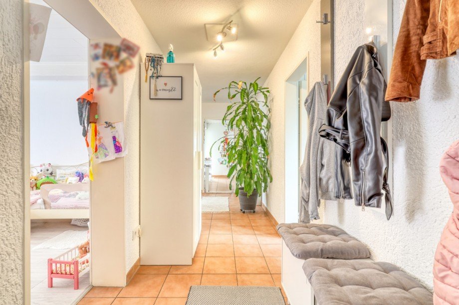 Eingangsbereich Erdgeschosswohnung Muggensturm
