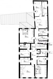 2. Obergeschoss Gro�z�gige 2-Zimmer-Wohnung mit zwei Balkons und Tiefgaragenstellplatz