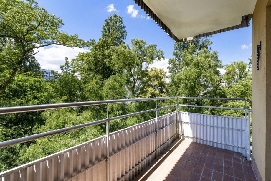Balkon 1 Etagenwohnung Karlsruhe